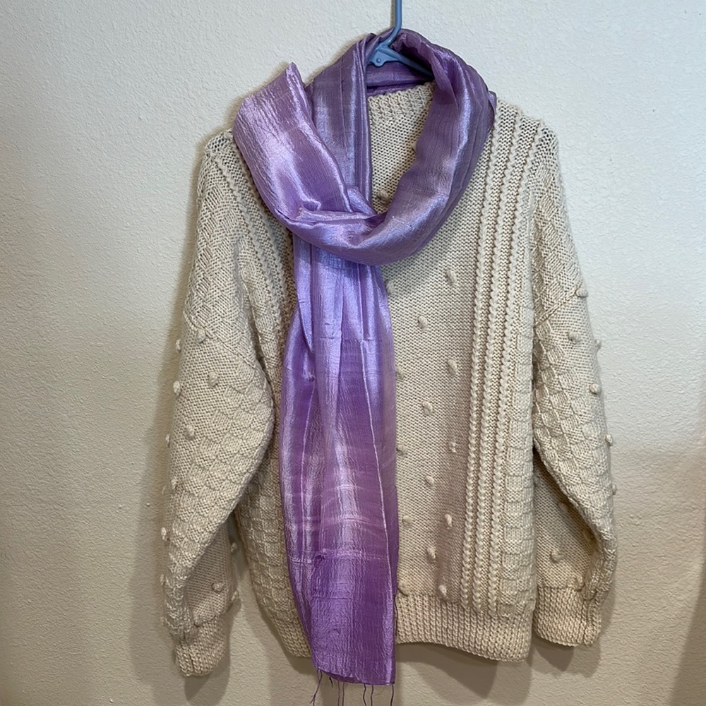 Lavender Scarf